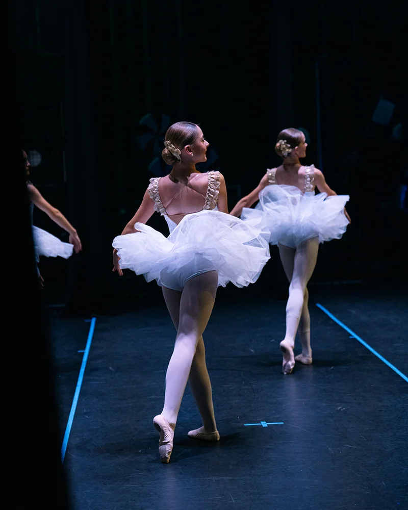 Ballet Dancing on Stage