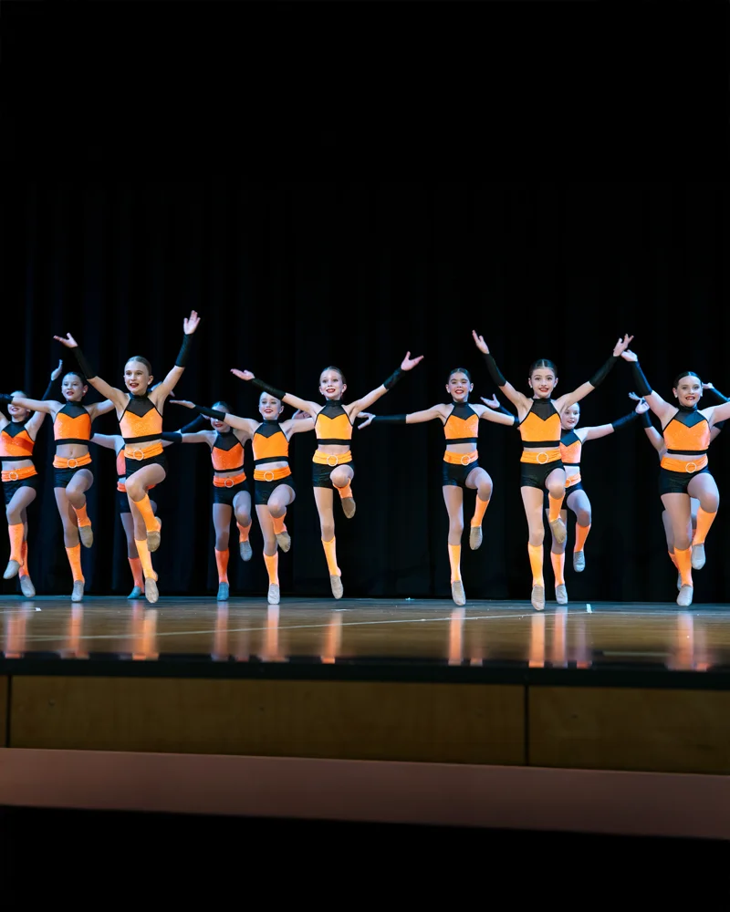 Jazz Dancing on Stage