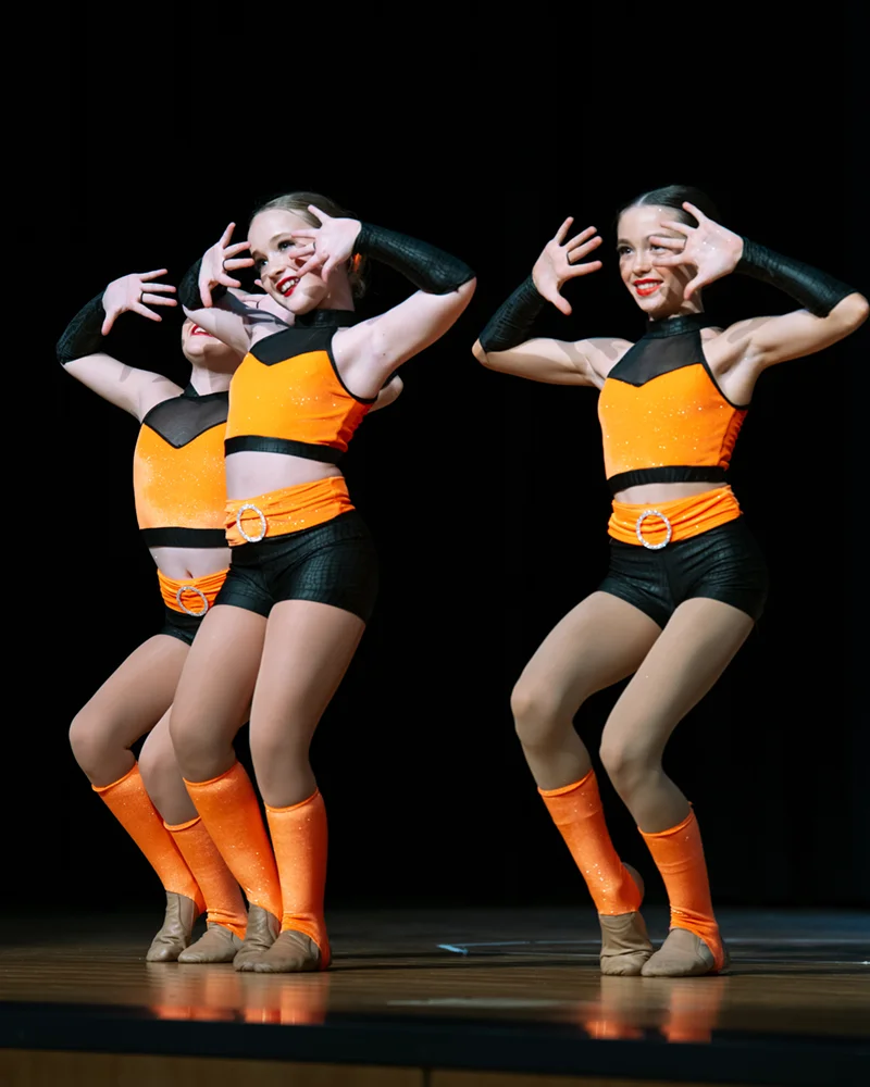 Performance Crew Dancing on Stage