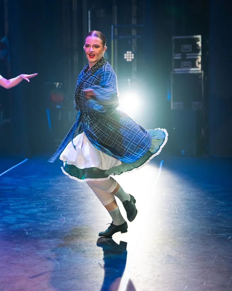 Tap Dancing on Stage